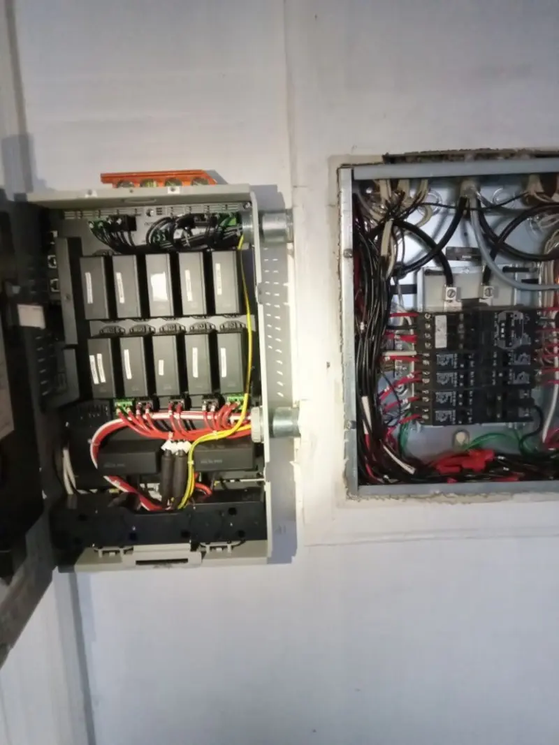 Electrical panel upgrade completed for Electrical Troubleshooting in Leighton